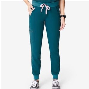 FIGS Caribbean Blue Scrub SET NWOT